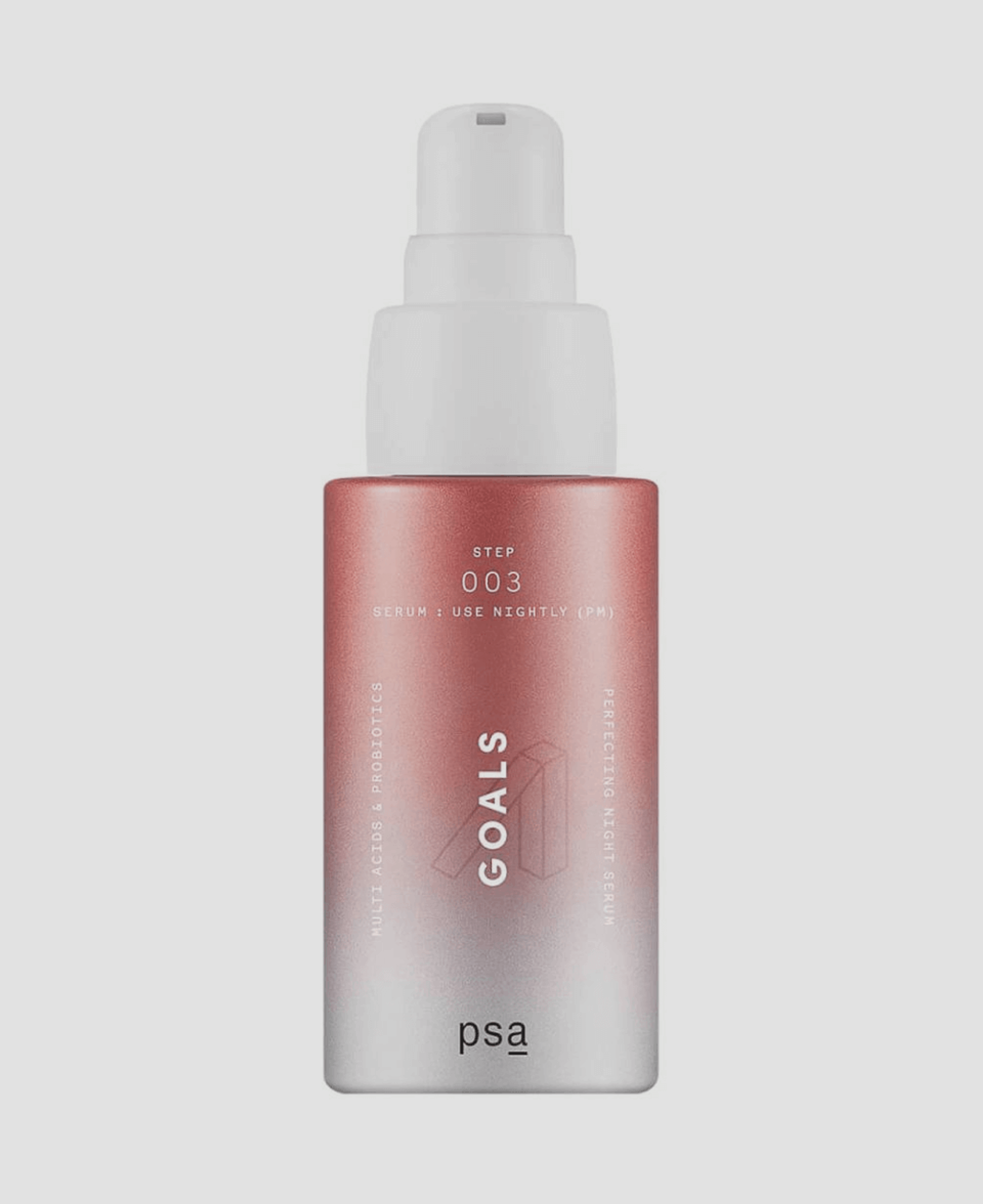 Сыворотка PSA GOALS Multi Acids & Probiotics Perfecting Night Serum