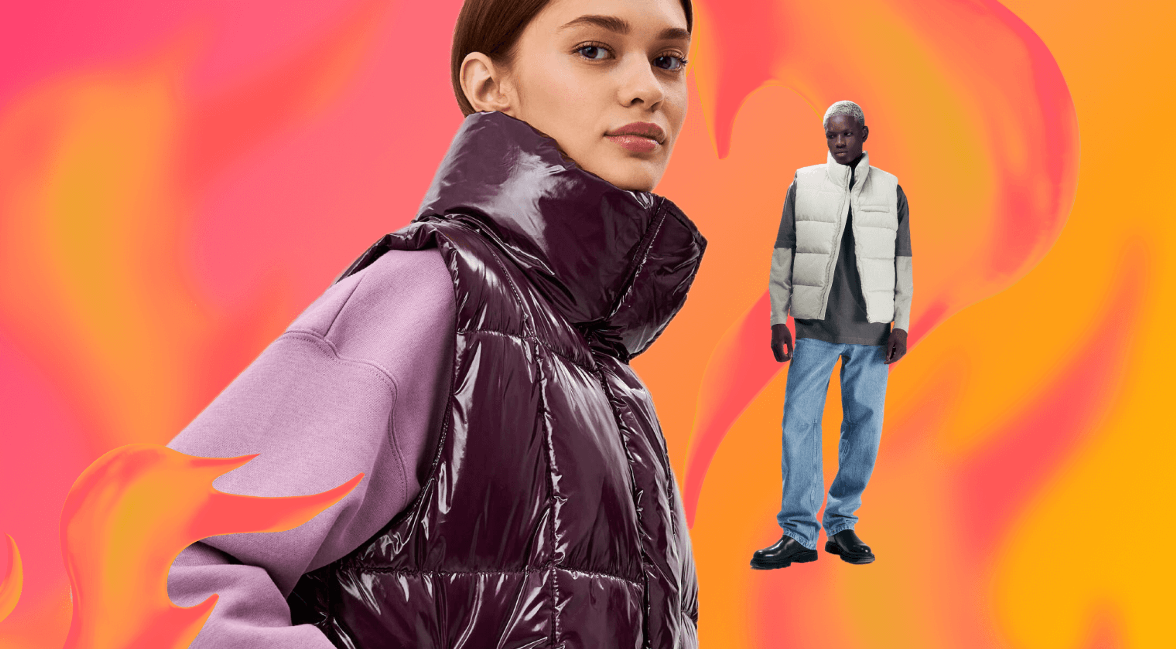 Дутые жилеты — теплые, как одеяло