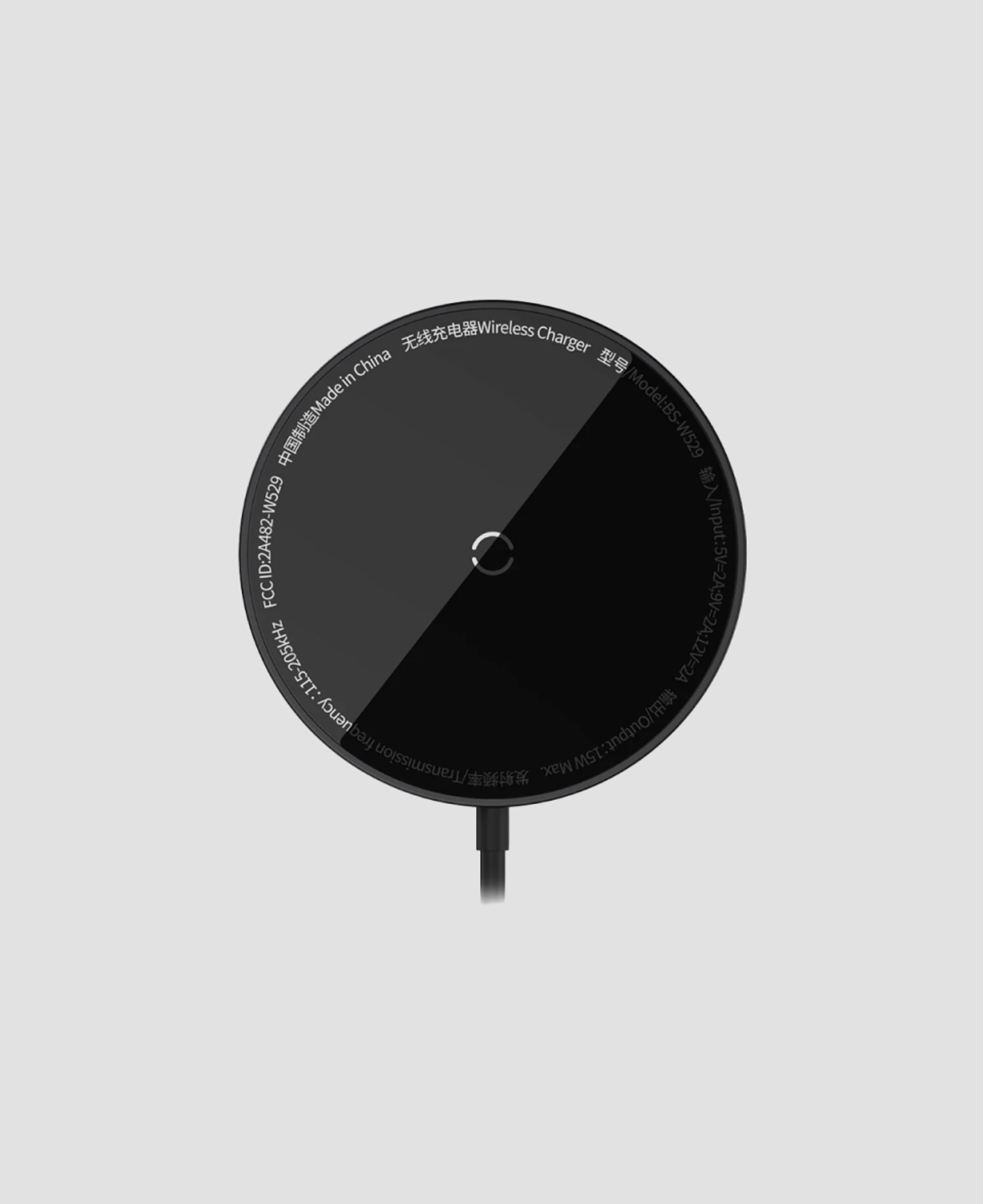 Беспроводное зарядное устройство Baseus Simple Mini3 Magnetic Wireless Charger