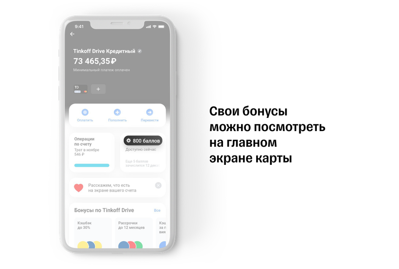 Карта тинькофф драйв условия начисления бонусов